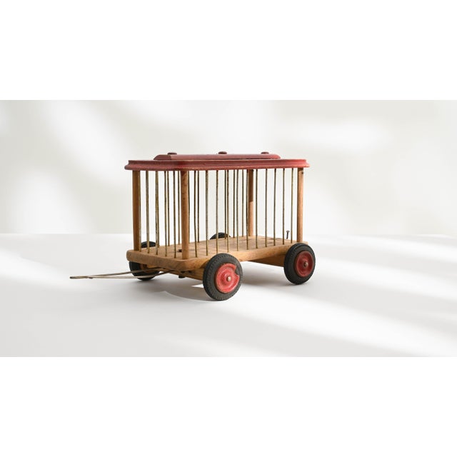 20th Century French Wooden Toy Car For Sale - Image 18 of 18