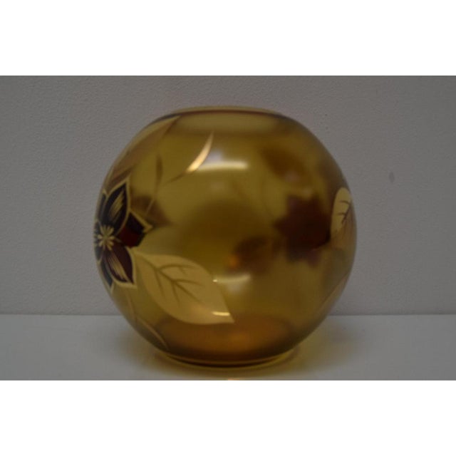 Glass Vase, Czechoslovakia, 1970s For Sale - Image 6 of 14