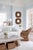 Contemporary Woven Rattan & Cane Framed Round Decorative Mirrors - Set of 2 For Sale - Image 3 of 7