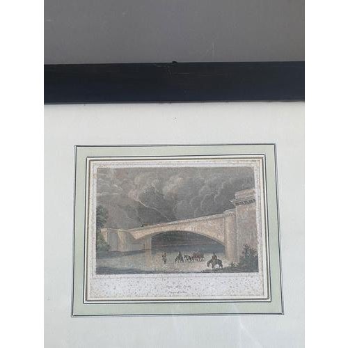 Bridge on the River Dora, Mid-18th Century, Print, Framed For Sale - Image 4 of 13
