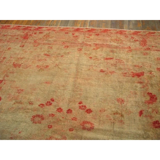 Antique Oushak Rug For Sale In New York - Image 6 of 6