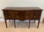 Hepplewhite Vintage Hollywood Mahogany Sideboard Buffet For Sale - Image 3 of 12