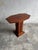Wood Interbellum Side Table with Prominent Wood Grain, 1930s For Sale - Image 7 of 10