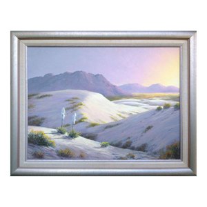 White Sands New Mexico, Mid-Century Southwest Desert Landscape by Vannerson