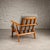 Brown Oak Cigar Chair by Hans J. Wegner for Getama, Denmark, 1950s For Sale - Image 8 of 18