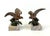 Art Deco Painted Zinc Eagle Bookends, 1930s, Set of 2 For Sale - Image 10 of 10