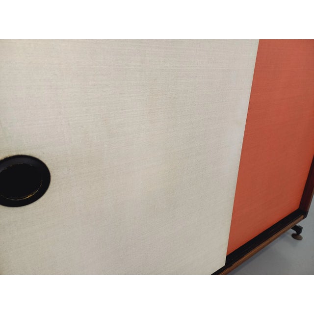 Vintage Italian Modular Shelving Unit in Melamine with Wood and Metal Decor, 1960s For Sale - Image 16 of 18