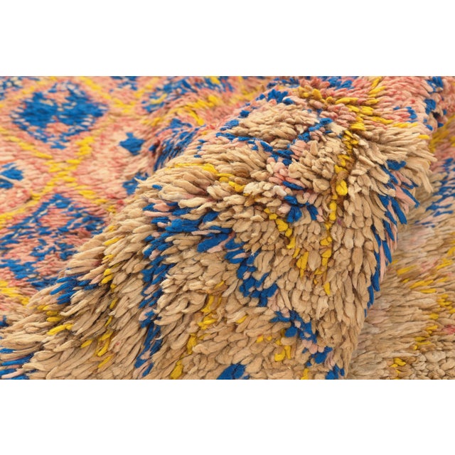 Vintage Boujad Moroccan Rug, 06'05 X 08'10 For Sale In Dallas - Image 6 of 10