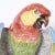 Mid 20th Century German Porcelain Parrot For Sale - Image 5 of 8