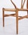 Brown CH24 Oak Dining Chairs with Woven Seats by Carl Hansen & Søn, 1950, Set of 6 For Sale - Image 8 of 12