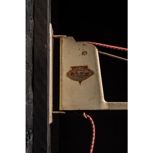 Early 20th Century Vintage Radio-Vitant Swing Arm Dental Lamp by Burdick For Sale - Image 5 of 10