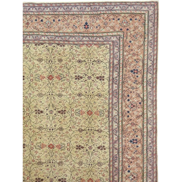 Rustic Galerie Shabab Collection Mid-20th Century Turkish Sivas Rug For Sale - Image 3 of 8