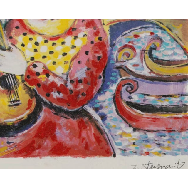 Seriolithograph After Zamy Steynovitz "Beauty and Beau" For Sale In Columbus - Image 6 of 10