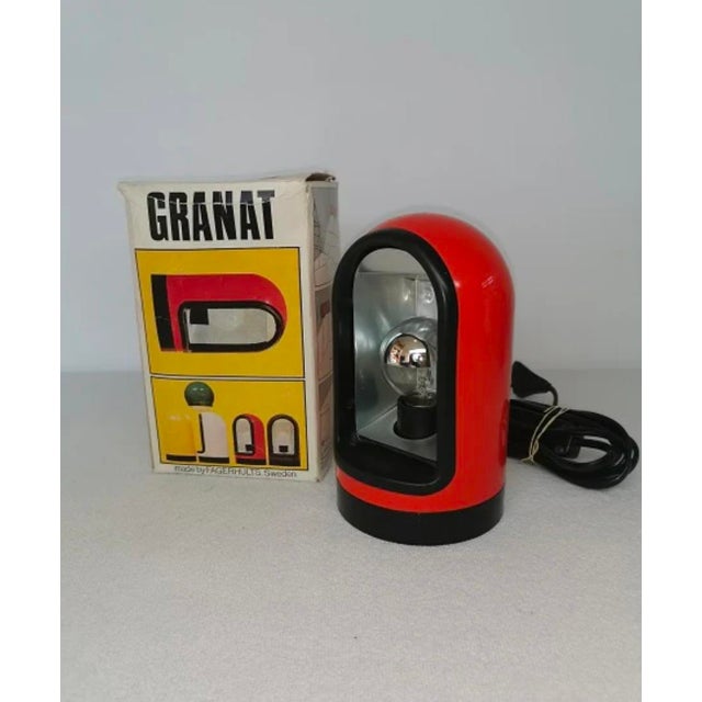 Vintage Granat Wall Lamp by Fagerhult, 1970s For Sale - Image 3 of 5