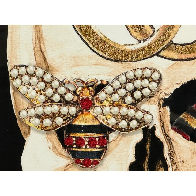Paper Studio One Gucci Skull II Framed Art Print For Sale - Image 7 of 12