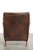 Vintage Sheepskin Armchair with Fixed Seat Cushion For Sale - Image 4 of 13