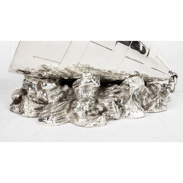 Silver 19th Century Victorian Novelty Spoon Warmer For Sale - Image 8 of 15