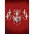 Venetian Imperial Rigadin Murano Glass Wall Sconce in Transparent Glass by Simoeng for Simoeng For Sale - Image 4 of 7