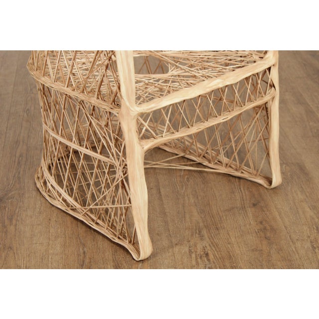 Plastic Russell Woodard Mid Century Modern Spun Fiberglass Armchairs - A Pair For Sale - Image 7 of 13