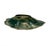 Green Antique Smith Griffin Hill Etruscan Majolica Art Pottery Leaf Shaped Bowl C-7. For Sale - Image 8 of 9