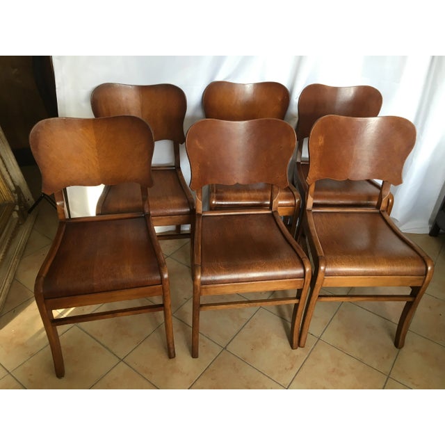 Dining Chairs, 1950s, Set of 6 For Sale - Image 9 of 18