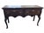19th Century English Queen Anne Oak Console Table For Sale - Image 10 of 10