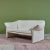 "Le Stelle" loveseat sofa by Mario Bellini for B&B Italia, Italy, c.1970s. Newly reupholstered in white Knoll boucle, the...