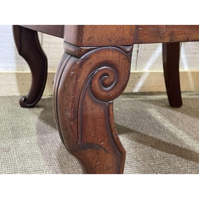 Mahogany Armchairs with Crossbars, 19th Century, Set of 2 For Sale - Image 14 of 18