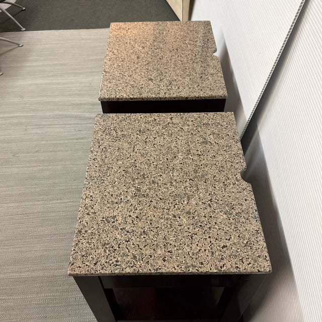 Bermanfalk Bespoke Nightstands, Pair For Sale - Image 11 of 12