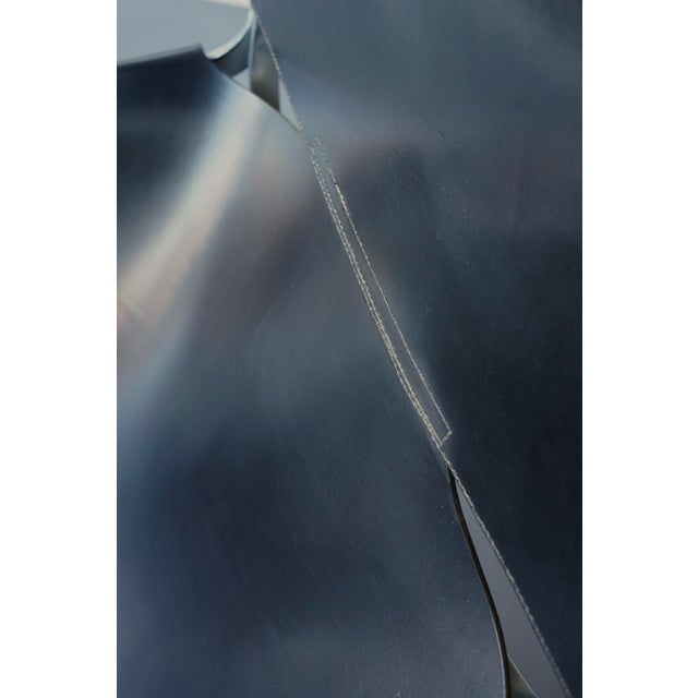 Model F444 Lounge Chair with Black Leather Seat by Pierre Paulin for Artifort, 1970s For Sale - Image 17 of 18