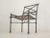 Hollywood Regency Six Vintage Iron Patio Chairs For Sale - Image 3 of 15