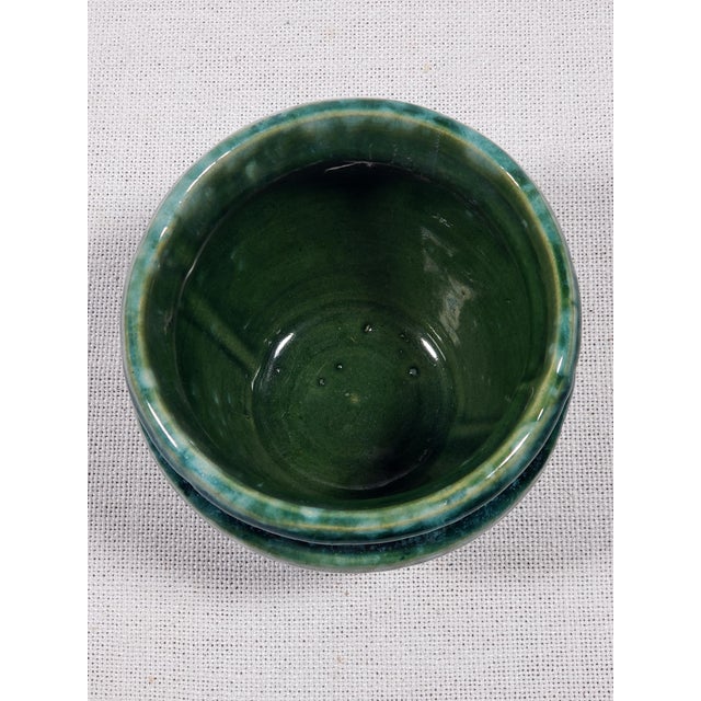 Antique Original Brush McCoy Pottery Jardmiere Art Deco Planter (Circa 1920's) For Sale In Baltimore - Image 6 of 7