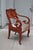 Early 19th Century Pair of Mahogany Empire Armchairs For Sale - Image 10 of 11