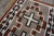 1920s 1920s Gray Geometric Antique American Navajo Carpet 4' X 5'9" Flatweave Wool Rug For Sale - Image 5 of 15