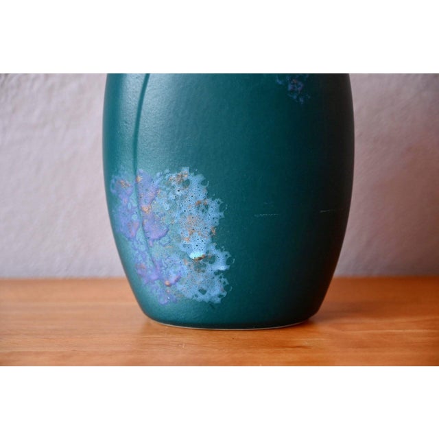 Fat Lava Floor Vase in Stoneware, West Germany, 1970s For Sale - Image 6 of 9