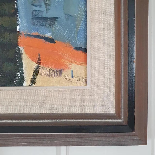 Tage Gavik, Sitke Spain, 1960s, Oil on Canvas For Sale - Image 16 of 18