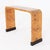 Art Deco Console Table in Olive Wood, 1930s For Sale - Image 3 of 3