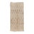 Vintage Moroccan Shag Runner With Berber Motifs in Beige & Brown - Rug & Kilim For Sale