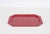 Beautiful red octagonal serving tray in red acrylic. This lovely centerpiece was made in Italy in the 80s. The tray is...
