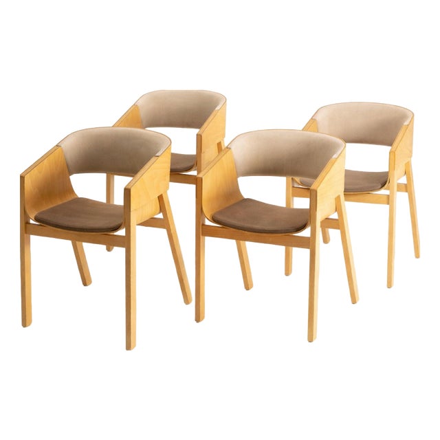 Merano Armchairs by Alex Gufler for Ton, Czech Republic, 2010s, Set of 4 For Sale