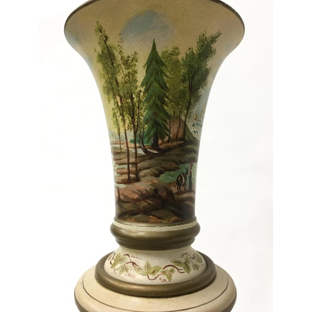 Early 20th Century Vintage Vase Lamp For Sale - Image 4 of 8