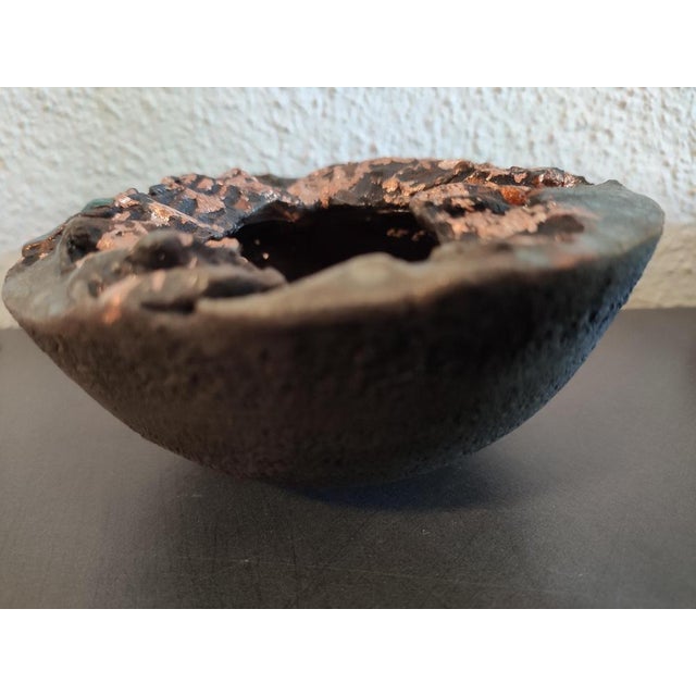 1960s Vintage Studio Ceramic Tealight Holder by Maria Hadamcsik, 1960s For Sale - Image 5 of 7