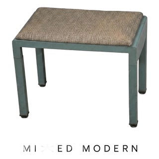 1930s Norman Bel Geddes for Simmons Steel Bench For Sale