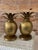 Metal Vintage Coastal Regency Solid Brass Pineapple Bookends – Pair For Sale - Image 7 of 12
