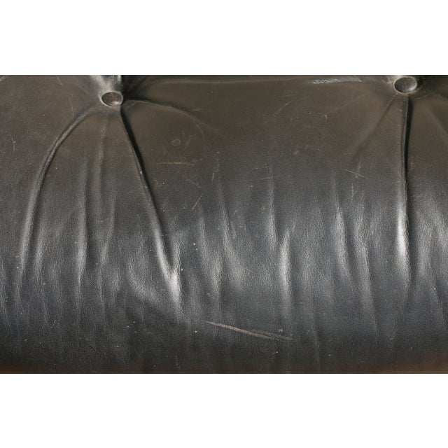 1960s Herman Miller Eames Lounge Chair & Ottoman in Brazilian Rosewood and Black Leather For Sale - Image 13 of 18