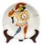 Glazed Earthenware Plate by Roger Capron, 1950s For Sale