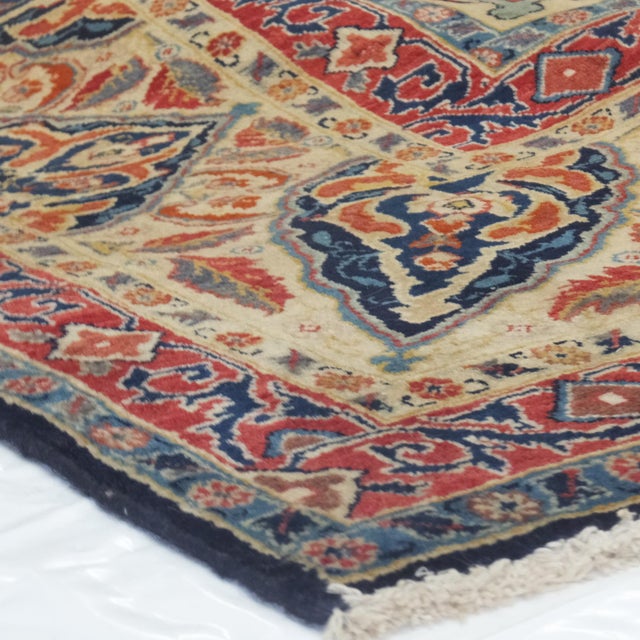 Antique Persian Tabriz , 9'6" X 12'8" For Sale In New York - Image 6 of 6