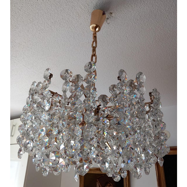 Crystal Chandelier from Bakalowits & Söhne For Sale - Image 6 of 13
