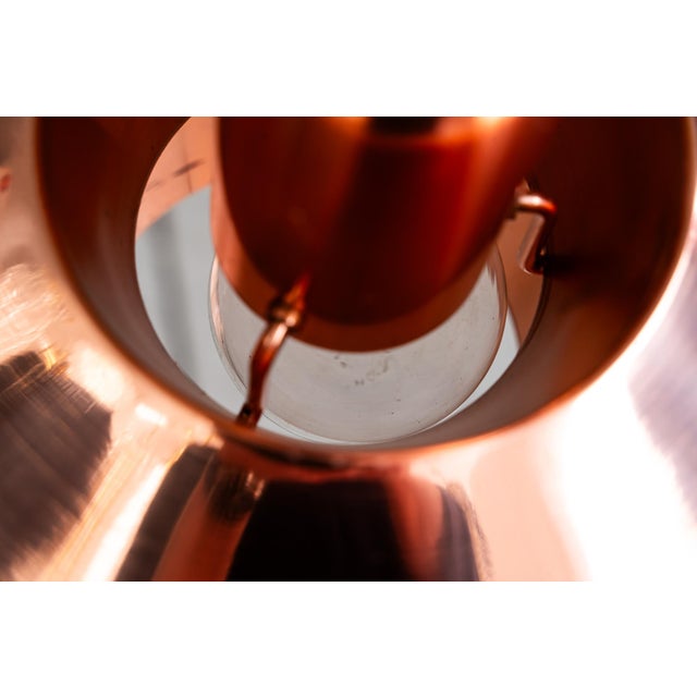 Copper Chandelier, Denmark, 1950s For Sale - Image 4 of 18