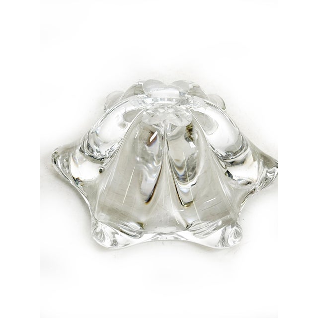 Gold Crystal Ashtray from Val Saint Lambert, France, 1970s For Sale - Image 8 of 10